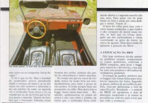 Teste do BRM na revista Motor 3