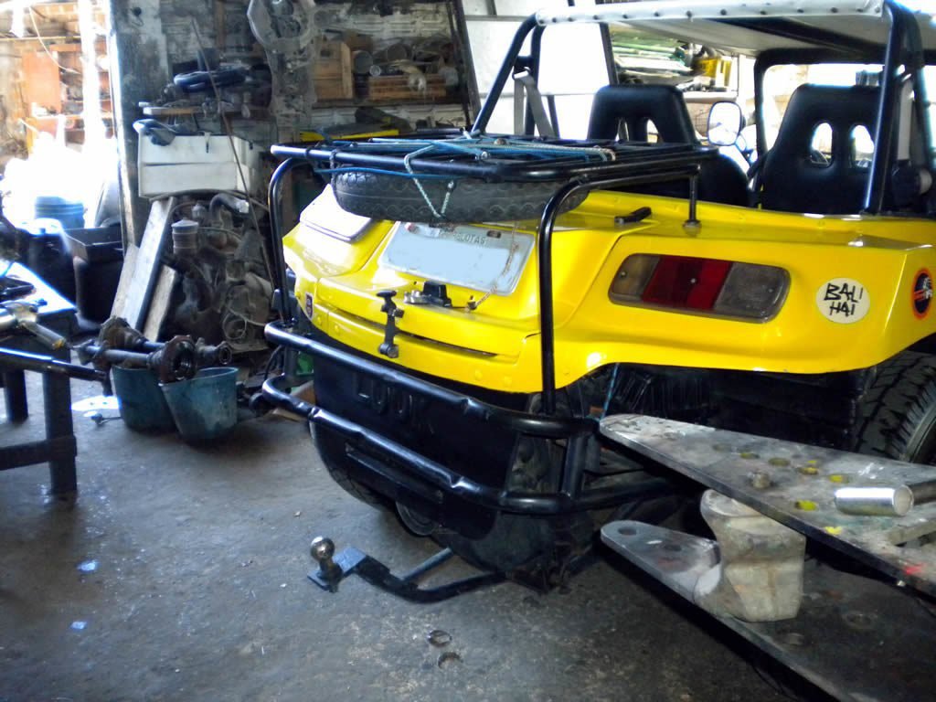 Bagageiro em buggy