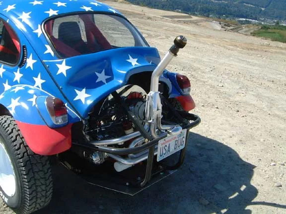 outra visão da traseira do Baja