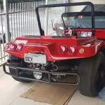 Lanternas (sinaleiras) no Buggy - Glaspac do João Pedro com sinaleiras de Opala