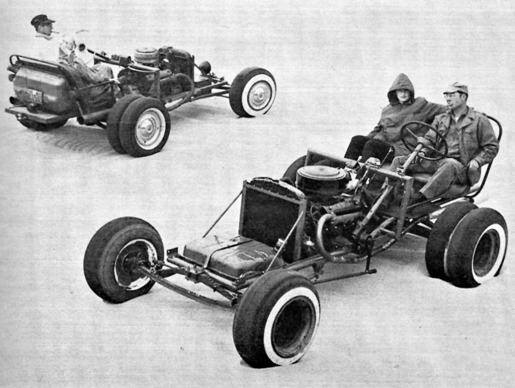 Buggy deve ter motor traseiro? Os buggistas dos anos 50 tentavam chegar no equilíbrio perfeito.