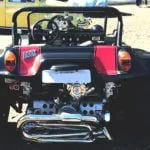 Buggy Tander Glaspac com lanternas de Fusca