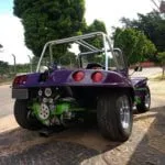 Sinaleira de caminhão em buggy. Redondas