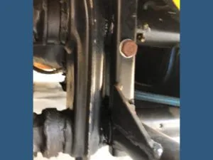 Suporte do parachoque do buggy F1600 - Farina Automóveis