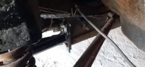 Parachoque traseiro em buggy
