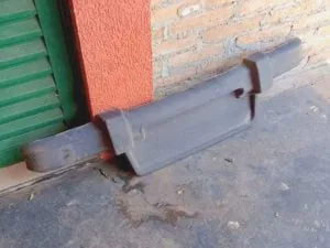 Forma de parachoque de fibra
