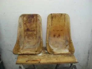 Meu Buggy Glaspac 1972 e seus bancos de carreteira Simca