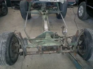 Reforma do Buggy Abais do Ricardo - chassi