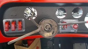 Reforma do Buggy Abais do Ricardo - painel