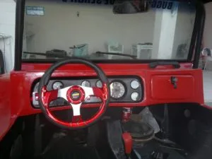Reforma do Buggy Abais do Ricardo - painel