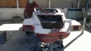 Reforma do Buggy Abais do Ricardo - Pintura