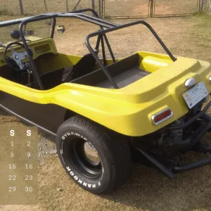 Calendário 2021 do Planeta Buggy