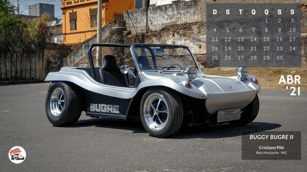 Calendário 2021 do Planeta Buggy