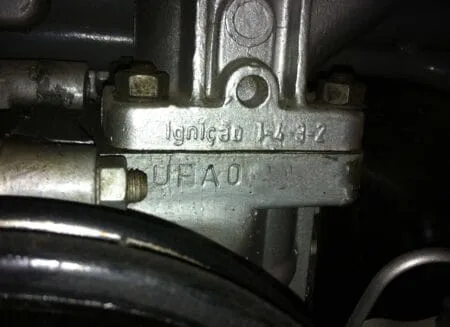 Número do motor boxer