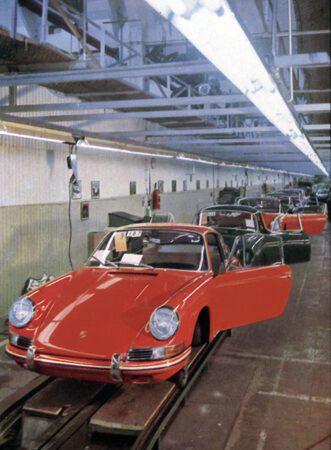 26 Porsche 911 912 en Montage final 1965 2 72015b