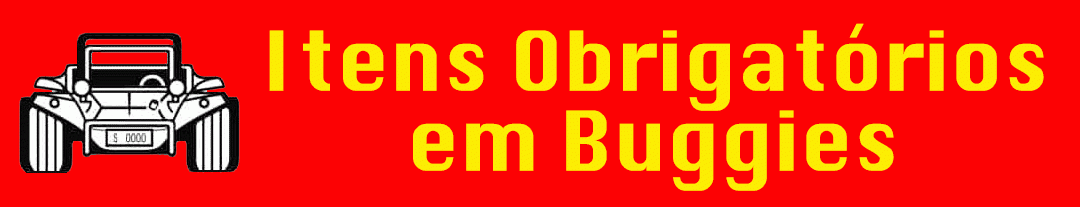 Itens Obrigatórios em Buggies - Cintos de Segurança